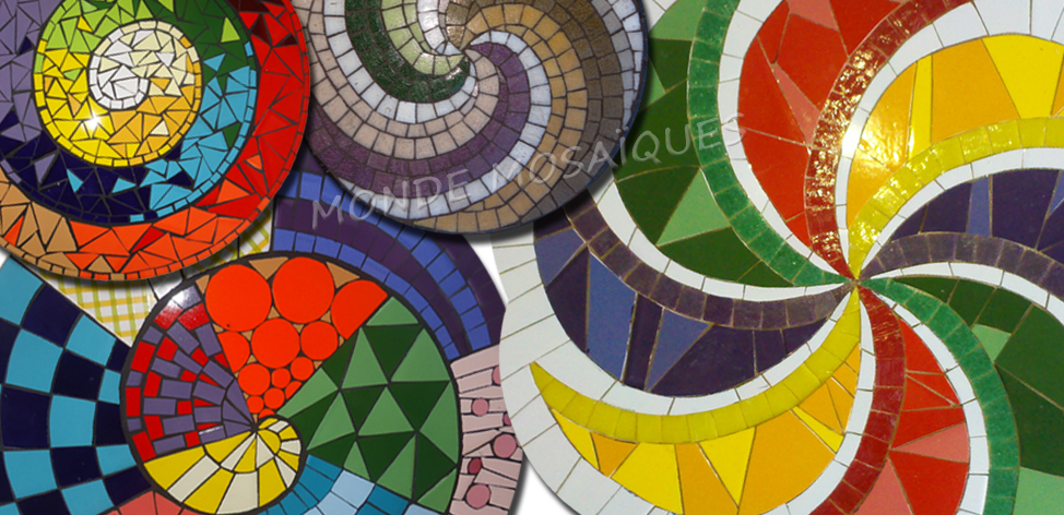 Tip mosaiquero: Diseñar Espirales en Mosaico