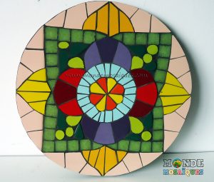 mosaico colores mandala