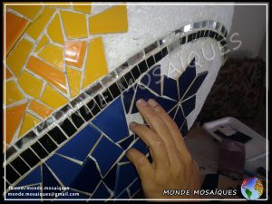 Esculturas en mosaico
