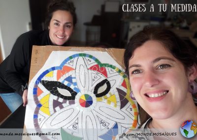 Clase mosaico mandala