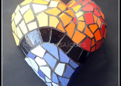 mosaico 3d sobre telgopor