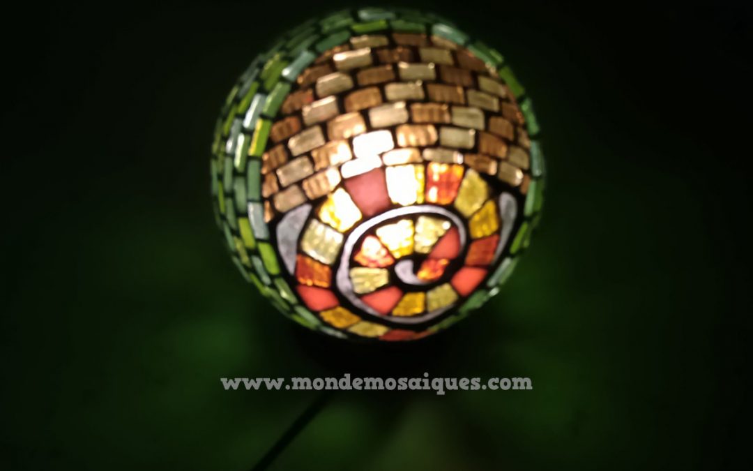 Tip mosaiquero: Luminarias en Mosaico