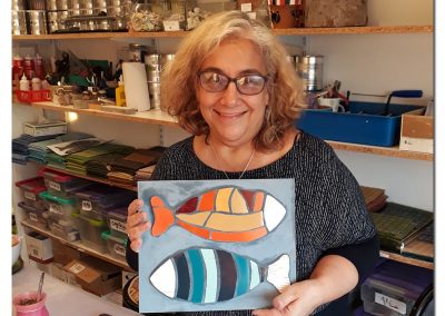 peces trencadis azulejos