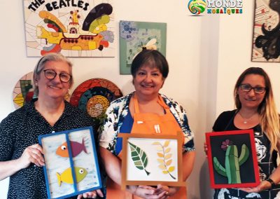 taller mosaico decorativo