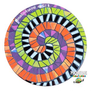 taller espirales en mosaico