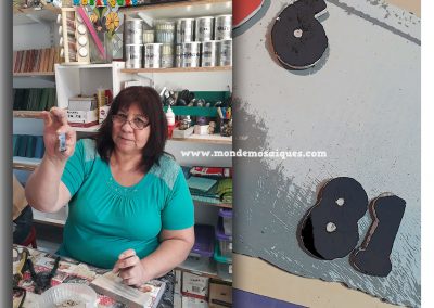 carteleria en mosaico