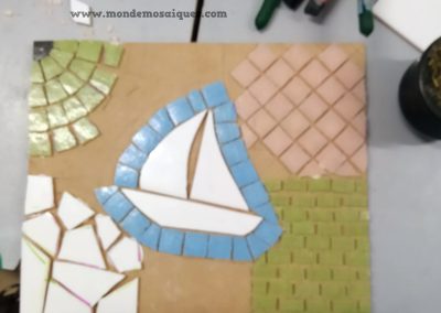 Taller de Andamentos en mosaico