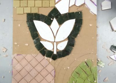 Taller de Andamentos en mosaico