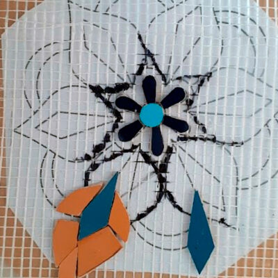 Curso de Mosaico sobre Malla + Fibrocemento