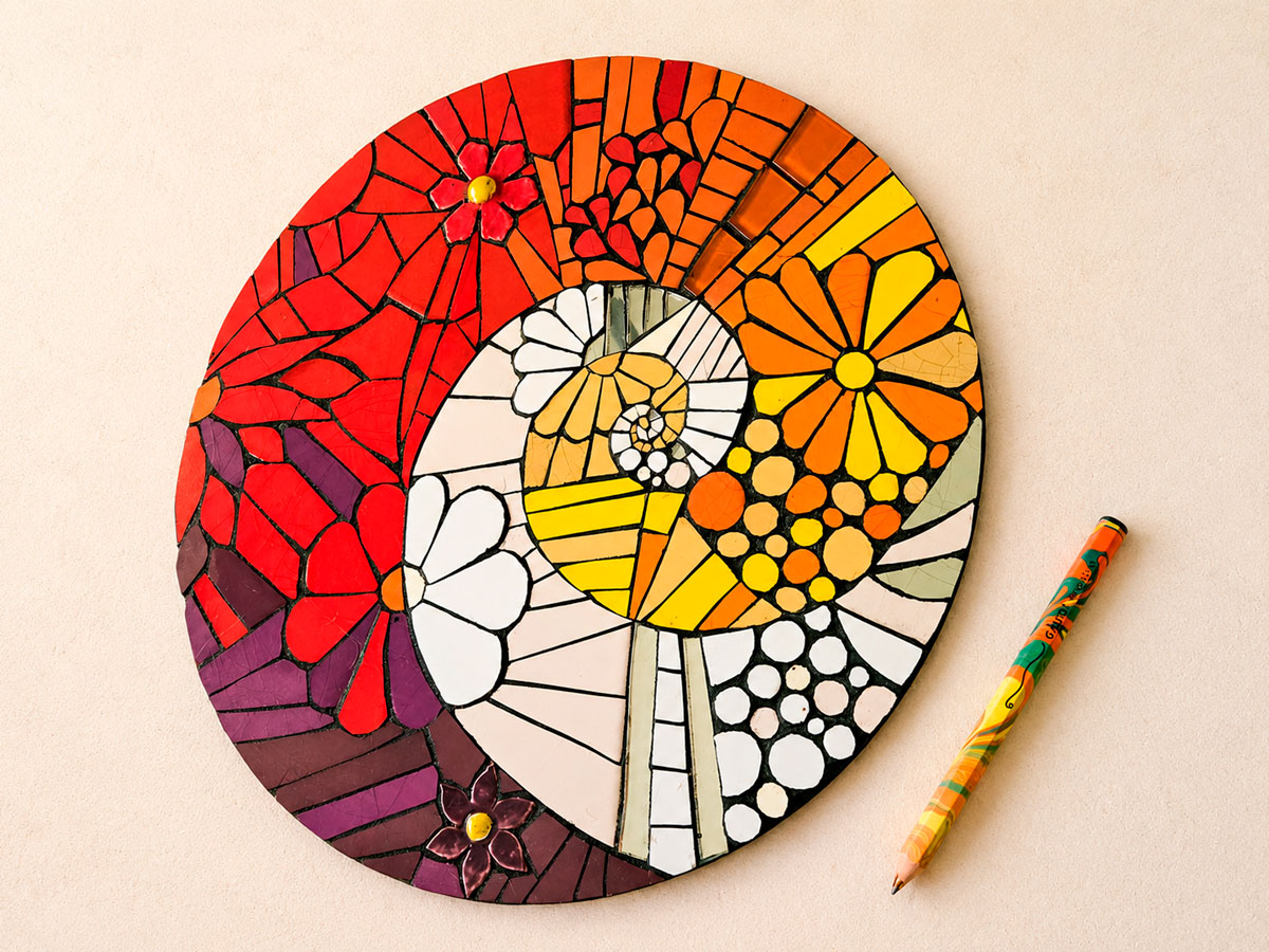 Curso de Espirales en Mosaico - Online